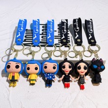 Coraline & the Secret Door anime figure doll key c...