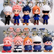 Jujutsu Kaisen anime figure doll key chains