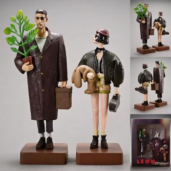 Leon The Professional movies figures set(2pcs a set)