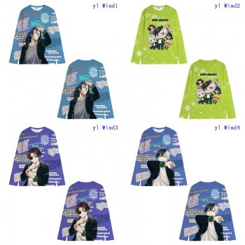 Wind Breaker anime round neck hoodies cloth