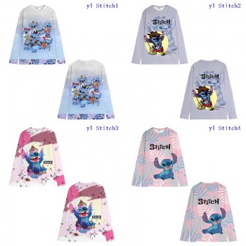 Lilo & Stitch anime round neck hoodies cloth