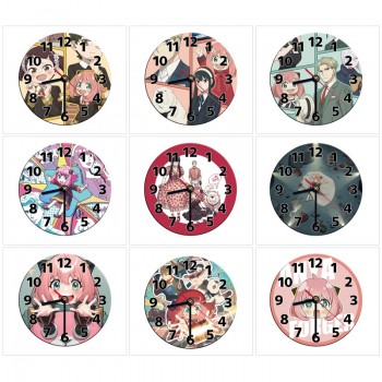 SPY x FAMILY anime round wall clocks