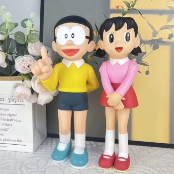 Doraemon Nobita Nobi Shizuka Minamoto anime figure