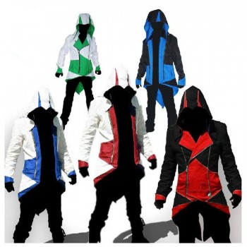 Assassin's Creed Conner sweater hoodie jacket cosplay cloth costume