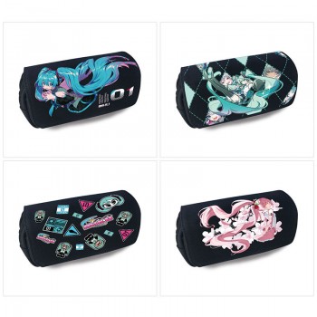 Hatsune Miku anime canvas pen bag pencil bag