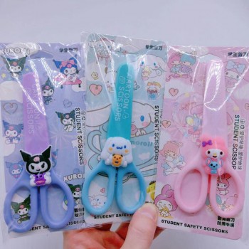 Sanrio Melody kitty Cinnamoroll Kuromi anime scissors shears set(price for 12pcs)