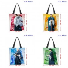 The Blue Wolves of Mibu anime shopping bag handbag