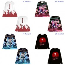 Naruto anime round neck hoodies cloth