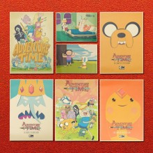 Adventure time anime retro posters