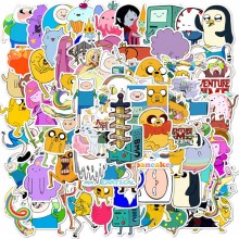 Adventure time anime stickers set(100pcs a set)