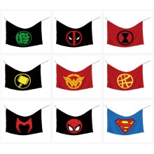 Super Hero Iron Spider Super Man Batman flags 100*...