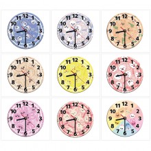 Straykids star round wall clocks