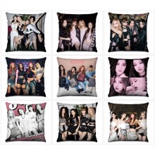 Black Pink star two-sided pillow 45*45cm