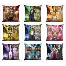 One Piece anime two-sided pillow 45*45cm