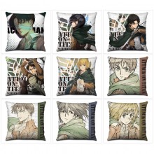 Attack on Titan anime two-sided pillow 45*45cm