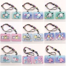 Sanrio Pochacco Little Twin Stars ID cards holders...