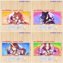 Pretty Derby anime big mouse pad mat 90/80/70/60cm