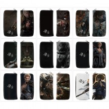 Black Myth Wukong game long zipper wallet purse