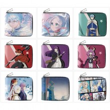 Frieren Beyond Journey's End anime zipper wallet purse