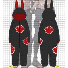 Naruto anime fleece pyjama nightwear hoodie