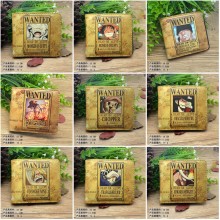 One Piece anime wallet purse