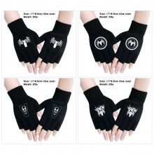 Venom cotton half finger gloves a pair