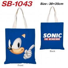 Sonic the Hedgehog shopping bag handbag