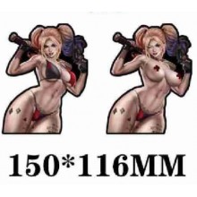 Harley Quinn 3D Flip Change Picture Lenticular Adh...