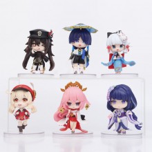 Genshin Impact game figures set(6pcs a set)(OPP ba...