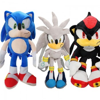 16inches Sonic The Hedgehog plush backpack bag 40cm