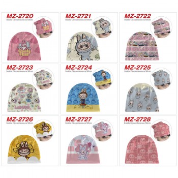 Labubu anime flannel hats hip hop caps