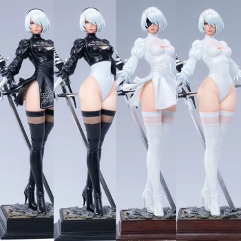 NieR:Automata YoRHa No.2 Type B 2b anime figure 2heads