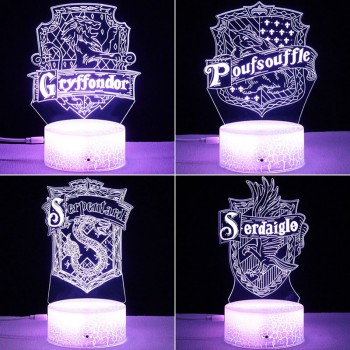 Harry Potter Acrylic Figure 3D Lamp USB Night Light