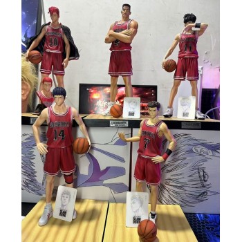 Slam Dunk Sakuragi Hanamichi Kaede Rukawa Takenori Akagi anime figure