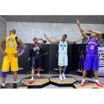 NBA basketball star Kobe Bryant Tracy McGrady Iverson Carter figure