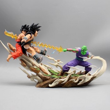 Dragon Ball Son Goku Piccolo Vs Raditz Super Saiyan Scene anime Figures