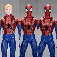 Spider man Ben Reilly Scarlet Spider Anime Figure ...