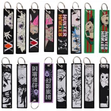 Hunter x Hunter Woven Label Anime Lanyard Key chai...