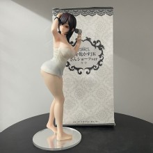 JK Girl Drying Hair Anime Figure