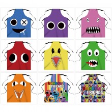 Rainbow friends game apron pinny