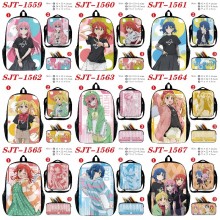 Bocchi The Rock anime nylon backpack bag shoulder ...