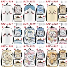 Chiikawa anime nylon backpack bag shoulder pencil case