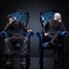 Jujutsu Kaisen sitting sofa Satoru Gojo Geto Sugur...