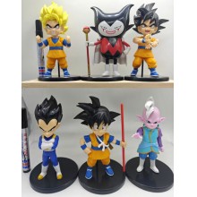 Dragon Ball anime figures set(6pcs a set)(OPP bag)