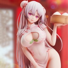 Authentic UC Peach Bun Girl Peach Bun Sauce Anime Figure