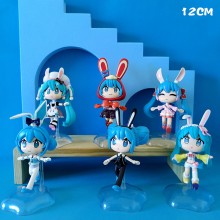 Hatsune Miku anime figures set(6pcs a set)(OPP bag...