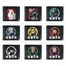 Kaiju No.8 anime black wallet