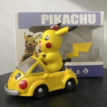 Pokemon Pikachu cars anime figure