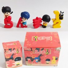 Ranma anime figures(4pcs a set)