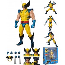 Wolverine Brown Comic X-Men Action Figure Mafex 096